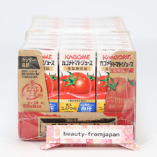 KAGOME Tomato 100 Juice Unsalted Salt-free additive 200 ml x 24 Pack New