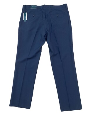 New Mens Perry Ellis Slim Fit Dark Sapphire Blue Work Wedding