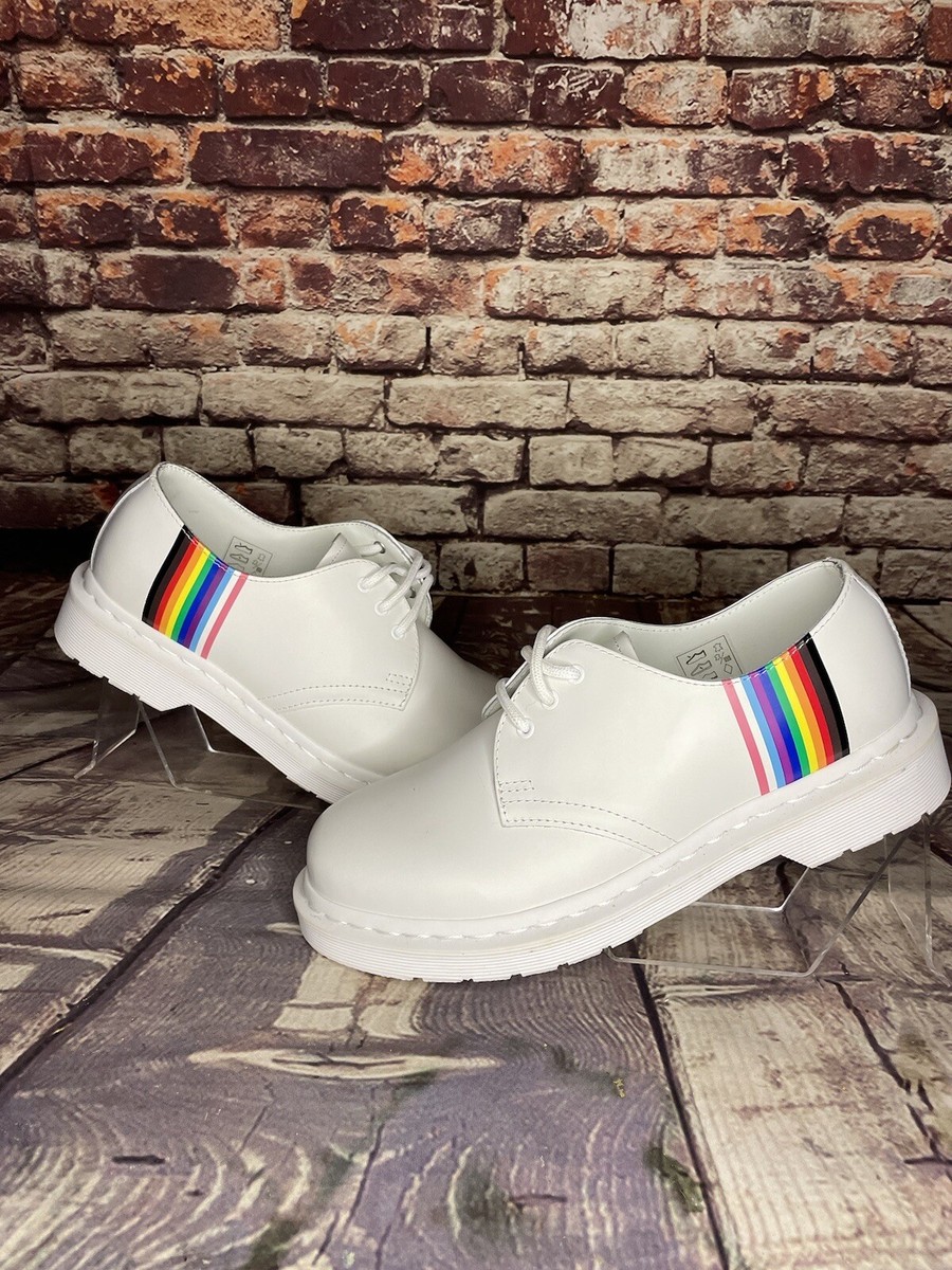Dr. Martens 1461 For Pride Derby Smooth Leather Oxfords Mens  display picture 2