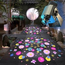 300W Creative Dynamic Pattern Led Gobo Logo Projector Waterproof Porjection