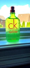 $265, NIB/RARE, CK ONE SUMMER CALVIN KLEIN Green 2012 (UNISEX) 3.4 oz./100ml.
