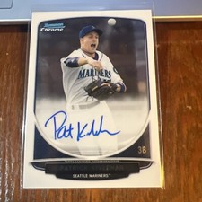 Patrick Kivlehan 2013 Bowman Chrome Prospects Auto Autograph #BCP-PK Mariners