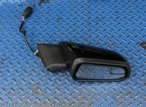 2015-2023 Ford Mustang GT Passenger Side Blind Spot Rear View Mirror Black OEM