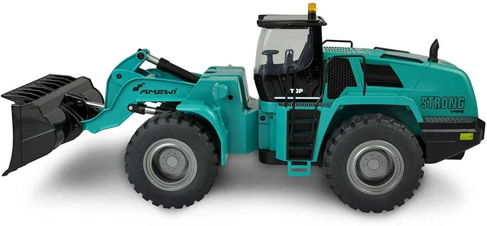 Radlader G485 E petrol neue Version 1:14, Metall RTR, Sound, Licht, 10-Kanal - Bild 2 von 4