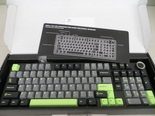 Aula F99Pro Gradient Black Mechanical Keyboard Wireless, USB, Bluetooth & Media - Picture 3 of 4