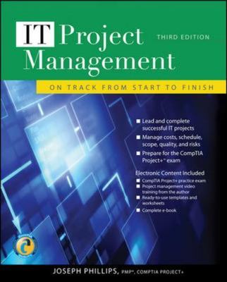 It Project Management : On Track from Start to Finish by Joseph Phillips ...