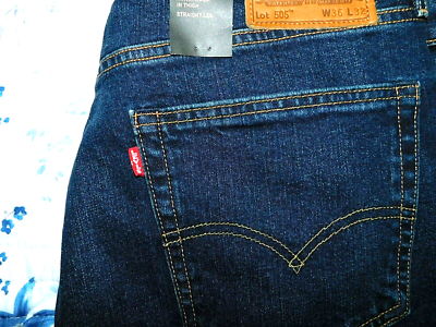 NWT!!! LEVI'S Stranger Things 505 Denim Big E Jeans Straight Leg
