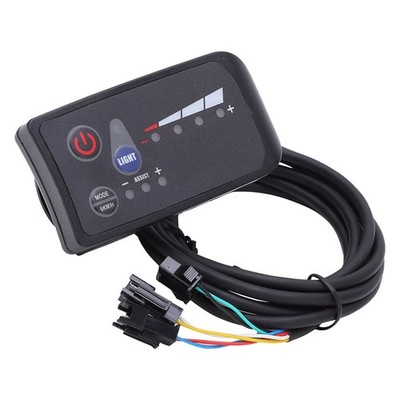 24V Electric Bike Display Control Panel E-Bike Meter Waterproof New