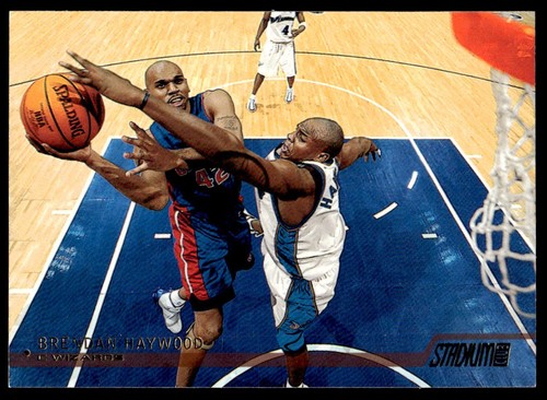 2002-03 Stadium Club Brendan Haywood #60 Washington Wizards - Picture 1 of 2