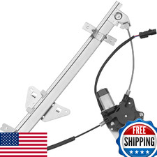 Obaee 741-598 Rear Left Driver Side Power Window Regulator with Motor Compatible