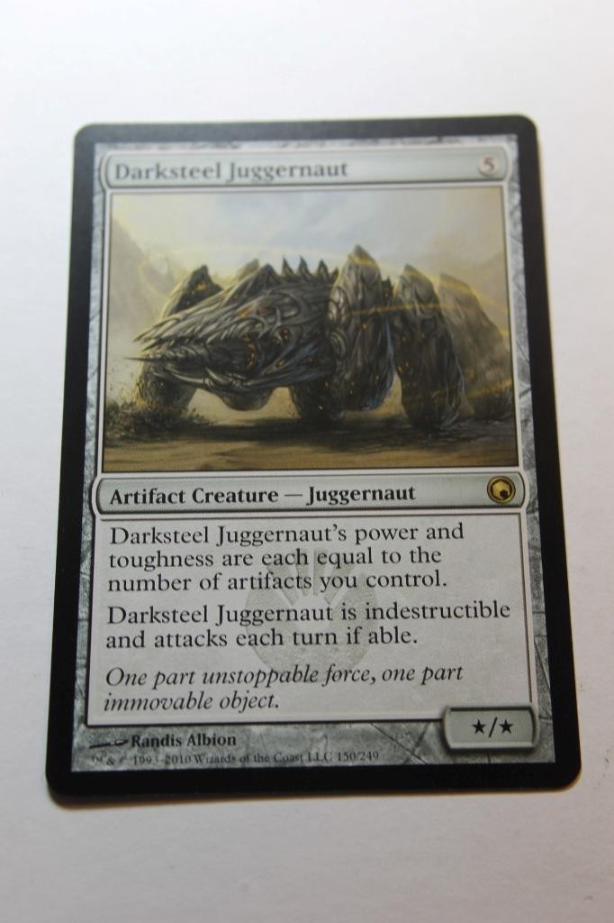 MTG Darksteel Juggernaut x1- -Scars of Mirrodin-Lightly Played
