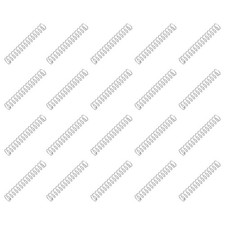 20 Pcs 304 Stainless Steel 0.3 mm Wire Dia x 3 mm OD x 20 mm L Spring