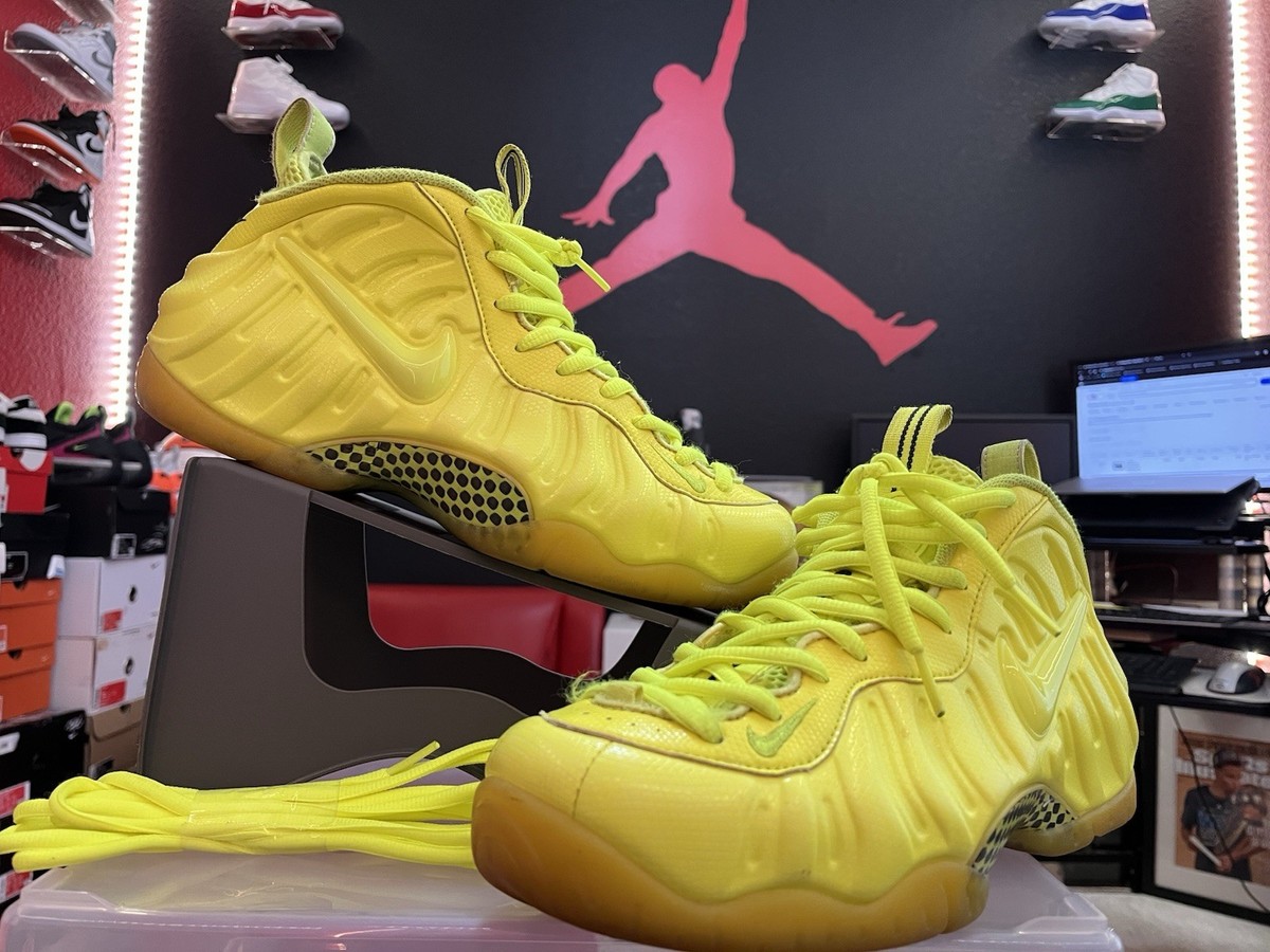 NIKE AIR FOAMPOSITE PRO VOLT HARDAWAY SZ 9.5🔥🔥RARE🔥🔥 | eBay