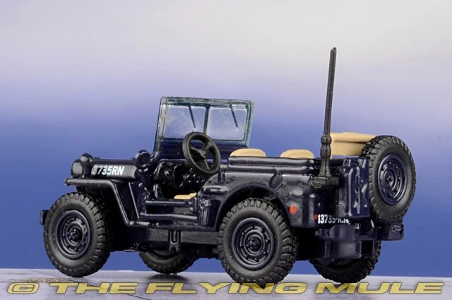 Jeep Royal Navy Oxford de metal fundido 1:76 - Imagem 2 de 4