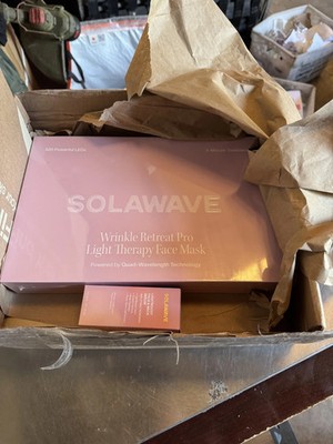 Solawave Light Therapy Face Mask - Amber, Red, Deep Red & Near-Infrared mask