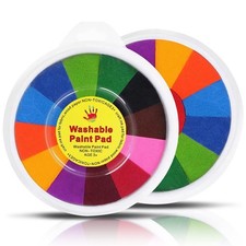 Mesen Ink Pad, 13 Colors Rainbow Multi Color Craft Pad Stamps 13