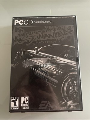 Need For Speed Most Wanted Black Edition PC NUR BONUS DISC! OVP  defekt!