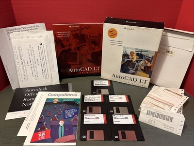 Autodesk AutoCAD LT    Software. 1993