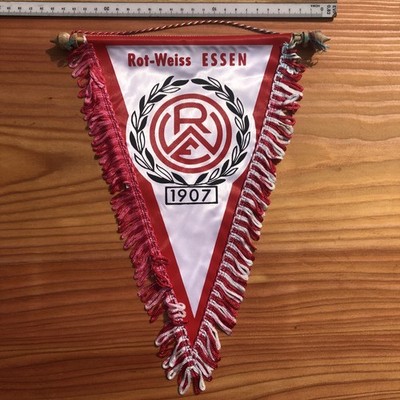 red white food pennant/pennant/fanion     vintage