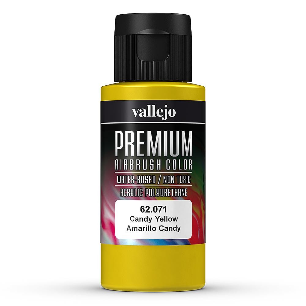 Vallejo 62.071 - Candy Yellow, 60 Ml - New