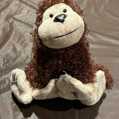 Webkinz Ganz Brown CHEEKY MONKEY With HM080 No Code
