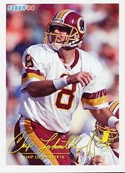 1994 FACT Fleer Shell #89 Chip Lohmiller - FB
