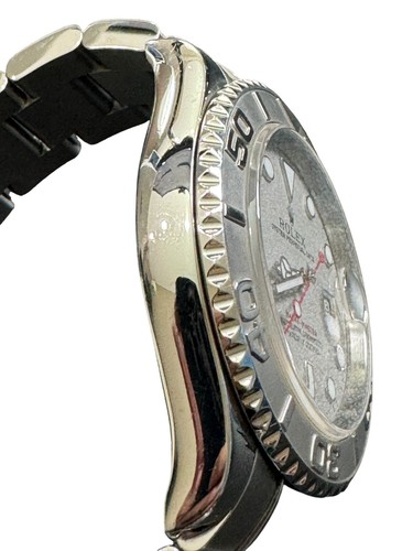 Rolex Yacht Master 16622 40mm Silver Dial Platinum Bezel Stainless Steel - Picture 5 of 11