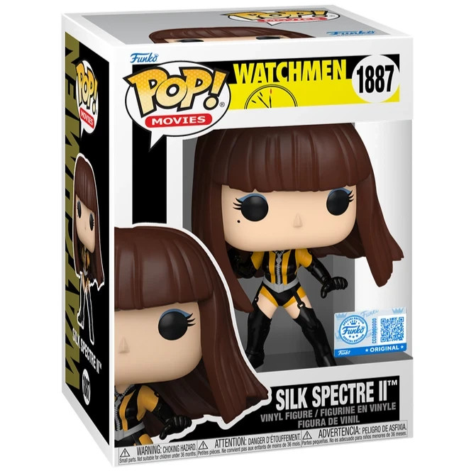 Silk Spectre Funko 1887 POP! Movies Watchmen Silk Spectre II #1887 + Protector!