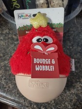 Wobblerz Cupcake Dog Toy Bounce & Wobble Squeak Toy pour chiens (Outward Hound) NEUF
