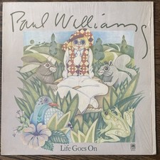 Paul Williams Life Goes On Vinyl LP Orig Record VG+