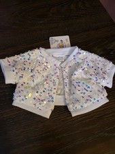 Build A Bear Sequin Bomber Jacket NWT