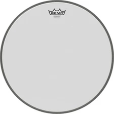 Ambassador Smooth White Series Drumhead - for Bass Drum