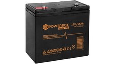 Akumulator VRLA / AGM bezobs?ugowy Powebox TPL 12V 55Ah POWERBOX