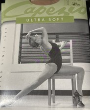 NEW CAPEZIO FOOTED DANCE BALLET TIGHTS 1815 LSN S/M ULTRA SOFT