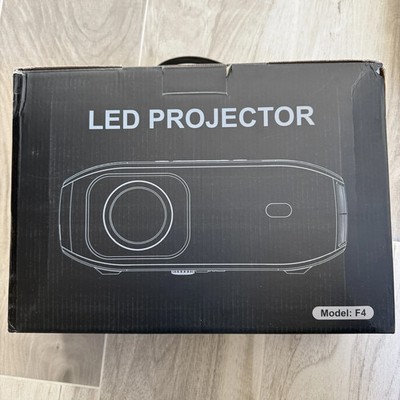 AUOSHI LED Projector 4K Support with Wifi & Bluetooth Model F4