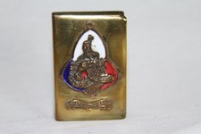WW1 Brass Matchbox Holder, Goddess of Victory
