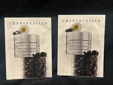 2x Chantecaille Stress Repair Concentrate Sample Packets 2mL / .07 Oz Each
