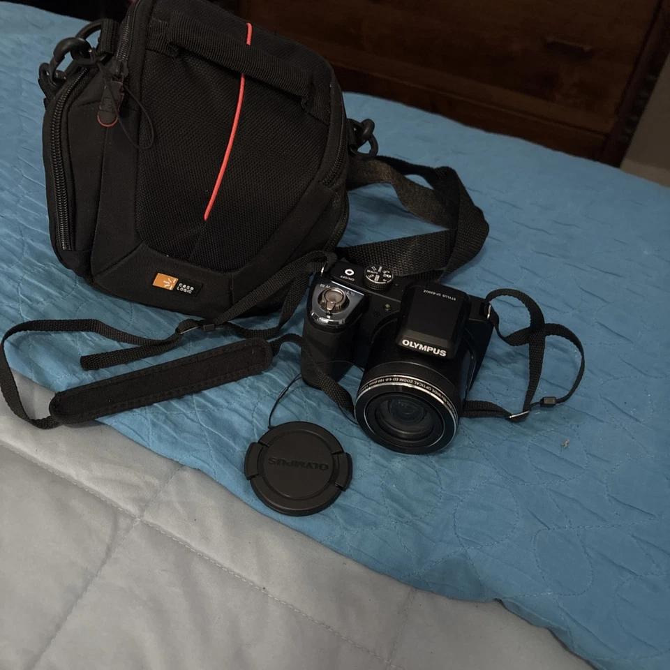 Olympus Stylus Series SP-820UZ 14.0MP Digital Bridge HD Camera 40x Wide Zoom - Image 4 of 4