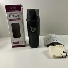 CERES CHILL Mini Breastmilk Chiller Up to 12 oz Reusable Storage Container Black