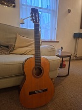 Vintage Kiso Susuki G-100 Japanese Classical Guitar (Good Condition + Case)