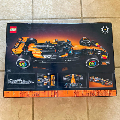 LEGO Technic 42141 McLaren Formula 1 Race Car 1:8 Scale 1432pcs 18+ Box