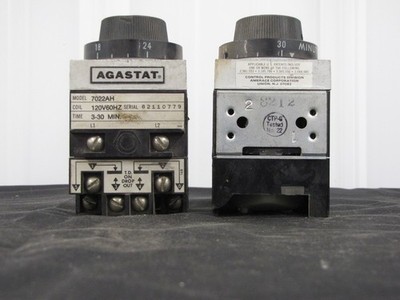 AGASTAT 7022AH Pneumatic Time Delay Timing Relay  4 .5-5 SECs