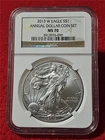2013-W American Silver Eagle ASE Dollar NGC MS 70 ANNUAL DOLLAR COIN SET #T1307