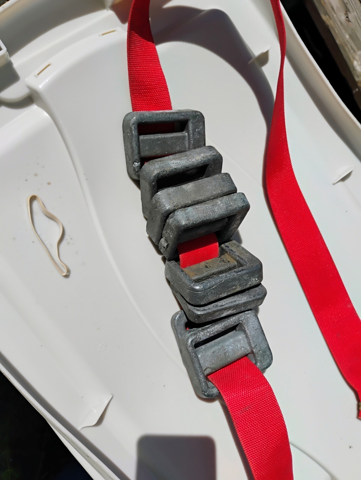 Vintage US divers Skin Diving Scuba Lead 8 Weights Aqua-lung