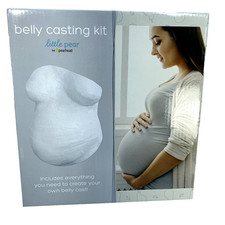 Pregnancy Belly Casting Kit Breast Cast Mothers Keepsake Baby Bump White NEW