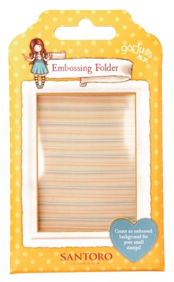 Studio Light Gorjuss Essentials Embossing Folder - Nr. 18, Streifen - 5A0023GD-1G6KQ