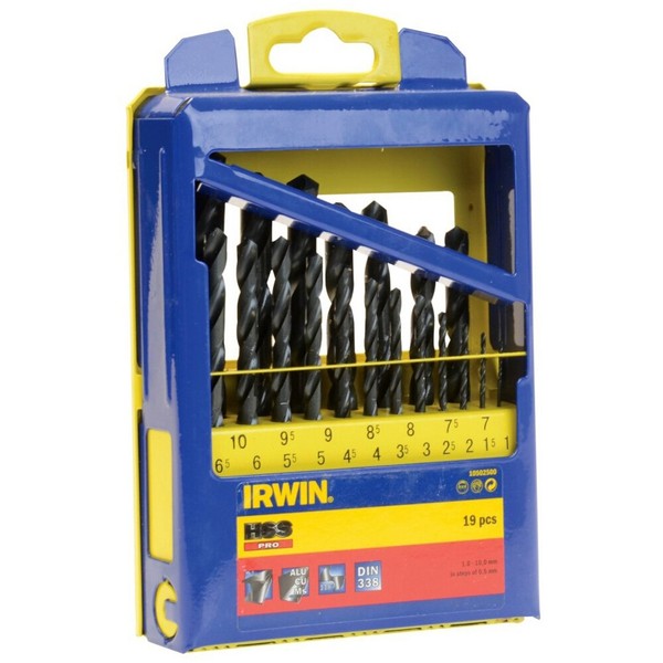 Hss Pro METALLBOHRER-SET 19-TEILIG 1-10MM - I-10502500-image