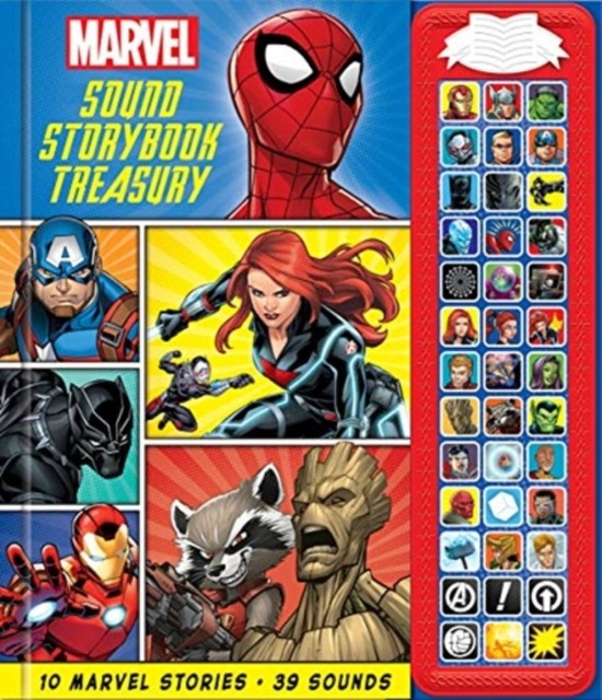 Marvel: Sound Storybook Treasury by PI Kids (Hardback Book)