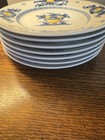 Vista Alegre Viana Bread & Butter Plates 6 3/4” Moments Porcelain Set Of 7 — photo 3