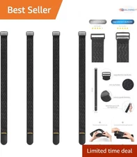 Elastic Cinch Straps 32 Inch Multipurpose Hook Loop Secure Luggage Yoga